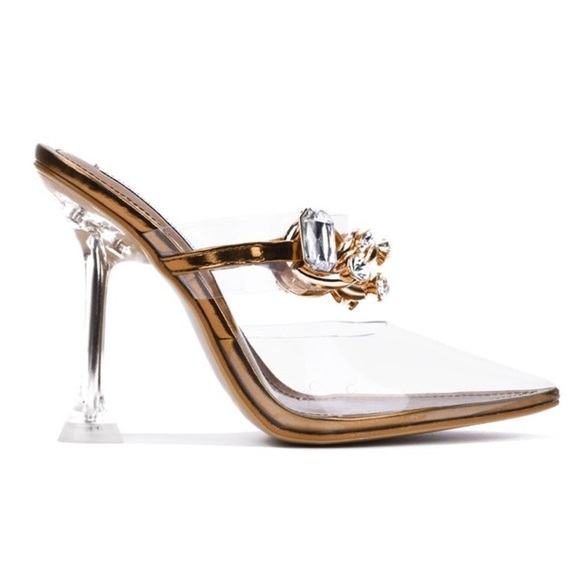 Cape Robbin ESSEX COPPER Heels - Picture 1 of 10